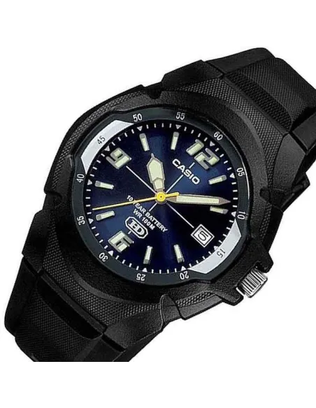Reloj deportivo clásico hombre Casio MW-600F-1A dial negro correa resina 10 años batería