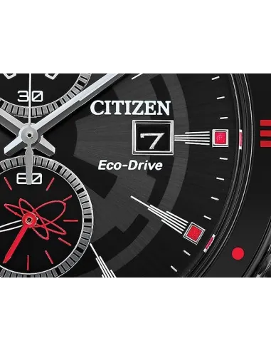 reloj hombre Citizen Star Wars Dark VaderCA0769-04W 44mm correa de cuerdo movimiento Eco-drive