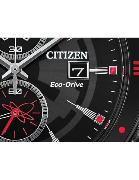 reloj hombre Citizen Star Wars Dark VaderCA0769-04W 44mm correa de cuerdo movimiento Eco-drive