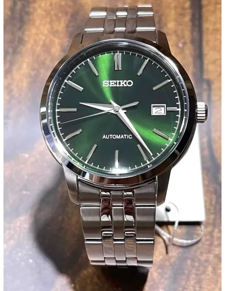 reloj automático hombre Seiko Neo-Classic SRPH89K1 41.2mm 100m WR cristal Hardlex correa de acero