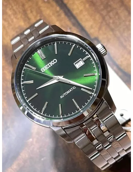 reloj automático hombre Seiko Neo-Classic SRPH89K1 41.2mm 100m WR cristal Hardlex correa de acero