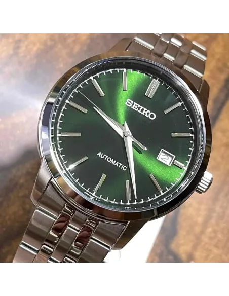 reloj automático hombre Seiko Neo-Classic SRPH89K1 41.2mm 100m WR cristal Hardlex correa de acero