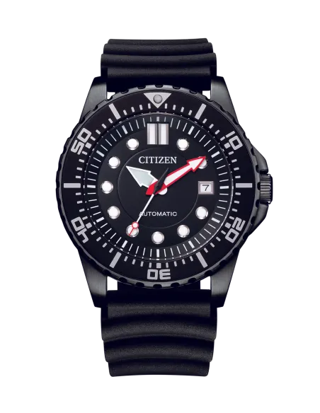 reloj buceo automático hombre Citizen NJ0125-11E 43mm 100m WR correa de silicona