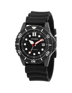 reloj buceo automático hombre Citizen NJ0125-11E 43mm 100m WR correa de silicona