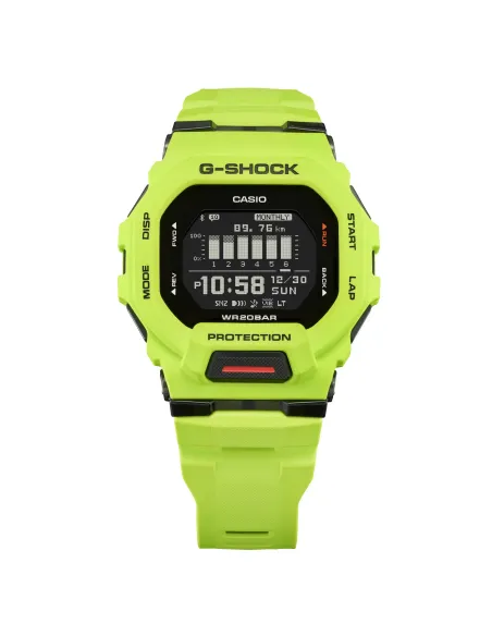 reloj hombre Bluetooth Casio G-Shock G-SQUAD GBD-200-9 resistente a los golpes conexión Bluetooth 200m