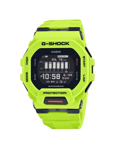 reloj hombre Bluetooth Casio G-Shock G-SQUAD GBD-200-9 resistente a los golpes conexión Bluetooth 200m