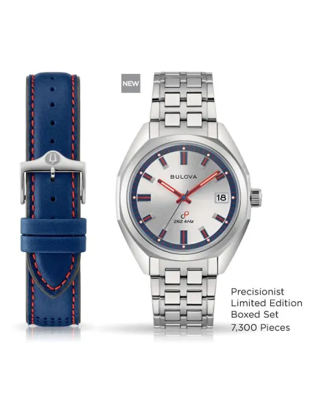 Bulova Precisionist Jet Star 96K112 40mm Limited Edition 262kHz HPE (Cuarzo de alto rendimiento) 50m WR