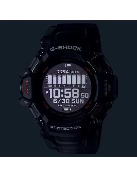reloj deportivo entrenamiento solar Bluetooth GPS Casio G-Shock G-Squad GBD-H2000-1A 200m WR