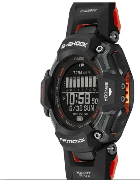 reloj deportivo entrenamiento solar Bluetooth GPS Casio G-Shock G-Squad GBD-H2000-1A 200m WR