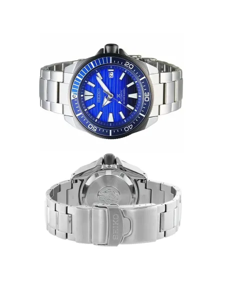 reloj de buceo automático hombre Seiko Prospex Samurai Save the Ocean SRPC93J1 Hecho en Japón 44mm 200m