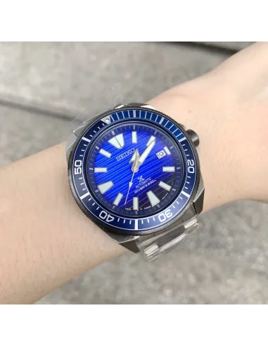 reloj de buceo automático hombre Seiko Prospex Samurai Save the Ocean SRPC93J1 Hecho en Japón 44mm 200m