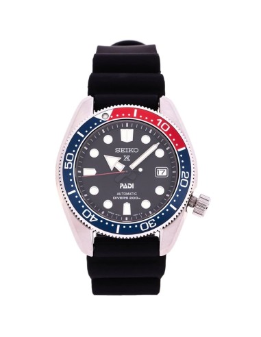 reloj buceo automático hombre Seiko Prospex Marinemaster PADI SPB087J1 44mm 200m WR cristal de zafiro