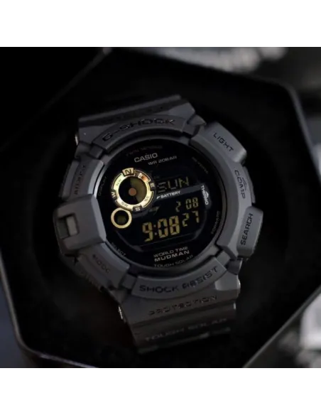 Casio G-SHOCK MUDMAN G-9300GB-1 Tough Solar 200m WR resistente a los golpes resistente al barro