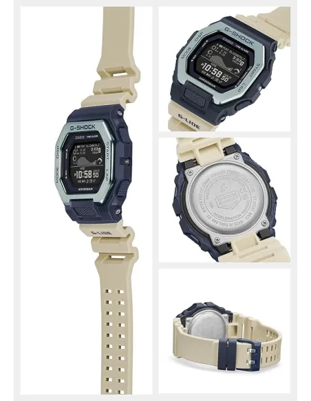 Bluetooth Casio G-Shock G-Lide GBX-100TT-2  Smartphone Link/App 200m WR