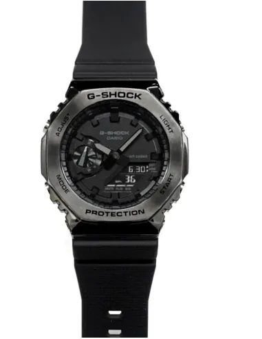 Casio G-Shock GM-2100BB-1A 200m WR Hora Mundial  5 alarmas diarias resistente a los golpes