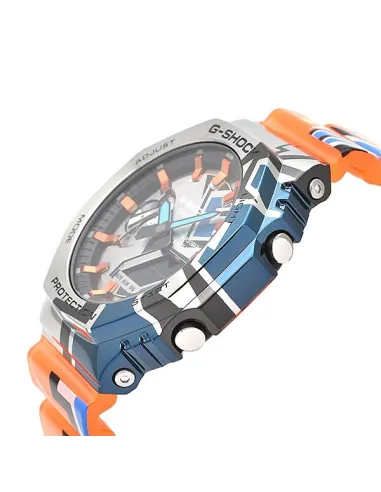 Casio G-SHOCK Street Spirit Graffiti GM-2100SS-1A 200m WR Hora Mundial Neobrite 5 alarmas