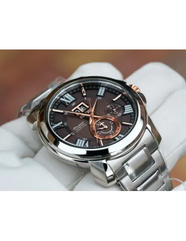 Seiko Premier Kinetic Perpetual SNP157P1 42.9mm sapphire crystal 100m WR stainless steel bracelet