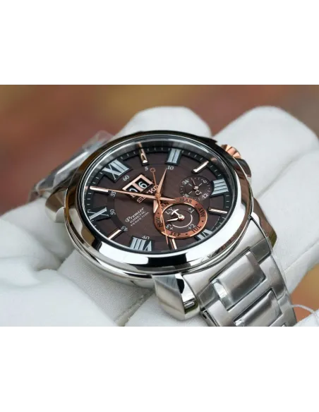 Seiko Premier Kinetic Perpetual SNP157P1 42.9mm sapphire crystal 100m WR stainless steel bracelet