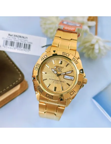 reloj deportivo hombre Seiko 5 Sports  SNZB26J1 40mm HECHO EN JAPÓN 100m WR
