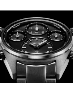 reloj solar cronógrafo hombre Seiko Prospex Solar Speedtimer SFJ003P1 42mm 100m WR cristal de zafiro curvado Lumibrite 2