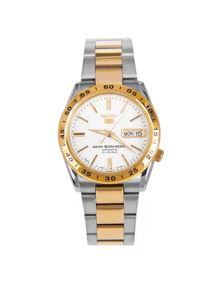 reloj automático unisex Seiko 5 SNKE04J1 36mm 50m WR Hecho en Japón correa de acero