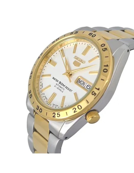 reloj automático unisex Seiko 5 SNKE04J1 36mm 50m WR Hecho en Japón correa de acero
