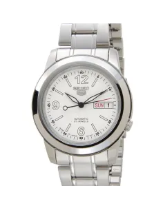 reloj automático unisex Seiko 5 SNKE57J1 Hecho en Japón 35mm 30m WR correa de acero