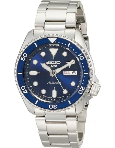 Seiko SKX Style SBSA001 MADE IN JAPAN JDM 42.5MM 100M WR ENGLISH-KANJI correa de acero JDM
