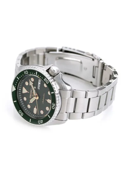 Seiko SKX Style SBSA013 MADE IN JAPAN JDM 42.5MM 100M WR ENGLISH-KANJI correa de acero JDM