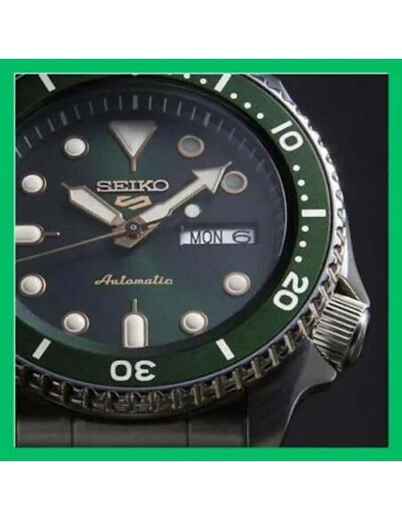 Seiko SKX Style SBSA013 MADE IN JAPAN JDM 42.5MM 100M WR ENGLISH-KANJI correa de acero JDM