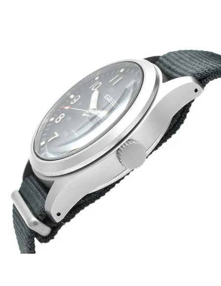 Seiko 5 Sports SBSA115  MADE IN JAPAN JDM 39,4mm 100M WR ENGLISH-KANJI correa de tela JDM
