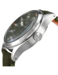 Seiko 5 Sports SBSA141 MADE IN JAPAN JDM 39,4mm 100M WR ENGLISH-KANJI correa de tela JDM 2