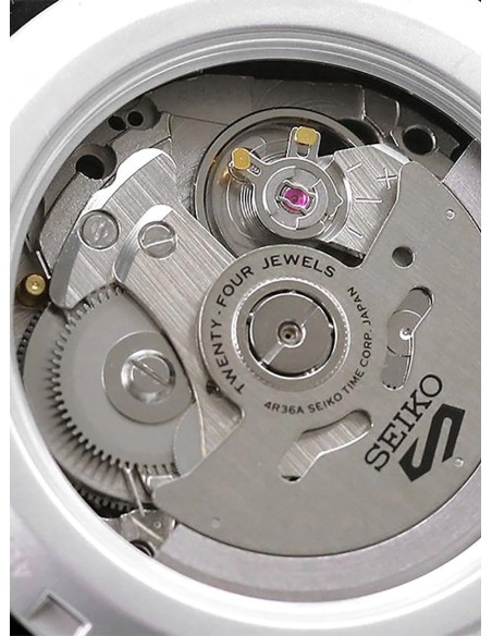 Seiko 5 Sports SBSA167 Stealth Black  MADE IN JAPAN JDM 39,4mm 100M WR ENGLISH-KANJI correa de tela JDM (
