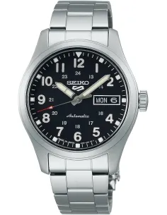 Seiko 5 Sports SBSA197 MADE IN JAPAN JDM  36.4MM 100M WR correa de acero JDM
