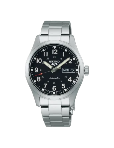 Seiko 5 Sports SBSA197 MADE IN JAPAN JDM  36.4MM 100M WR correa de acero JDM