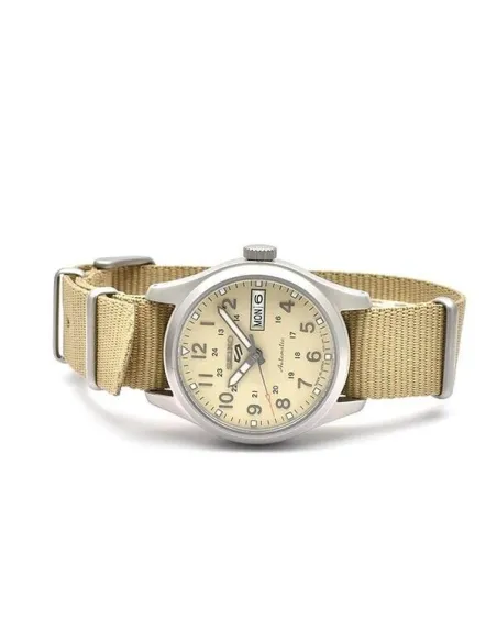 Seiko 5 Sports SBSA199 MADE IN JAPAN JDM  36.4MM 100M WR correa de tela JDM