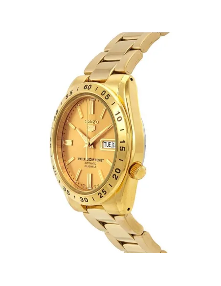 reloj automático unisex Seiko 5 SNKE06K1 36mm 50m WR correa de acero