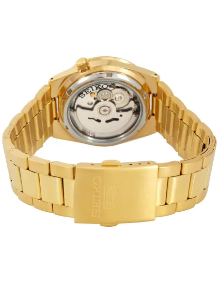 reloj automático unisex Seiko 5 SNKE06K1 36mm 50m WR correa de acero