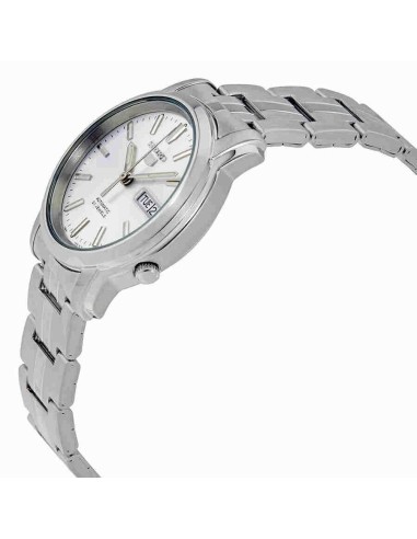 Reloj automático hombre Seiko 5 SNKK65K1 dial plata 38mm correa acero