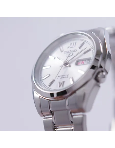 reloj automático hombre Seiko 5 SNKL51K1 38mm correa de acero