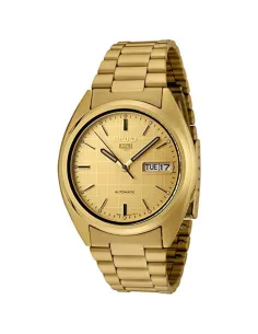 reloj automático unisex Seiko 5 SNXL72K1  37mm correa de acero