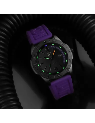 Luminox Pacific Divers  XS.3121.BO.TY.SET 44mm 200M WR Limited Edition  "Thank You for Your Service" cristal de zafiro