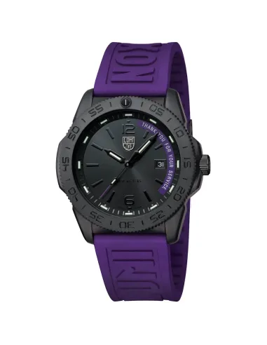 Luminox Pacific Divers  XS.3121.BO.TY.SET 44mm 200M WR Limited Edition  "Thank You for Your Service" cristal de zafiro