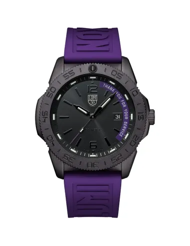 Luminox Pacific Divers  XS.3121.BO.TY.SET 44mm 200M WR Limited Edition  "Thank You for Your Service" cristal de zafiro