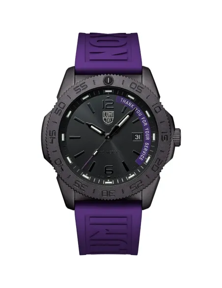 Luminox Pacific Divers  XS.3121.BO.TY.SET 44mm 200M WR Limited Edition  "Thank You for Your Service" cristal de zafiro