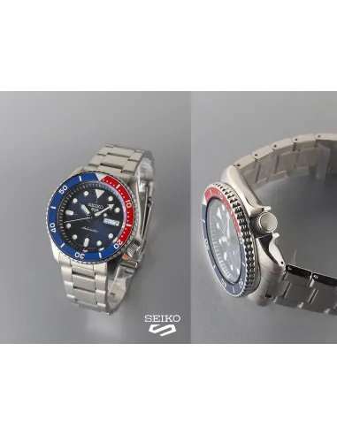 Seiko SKX Style SBSA003 MADE IN JAPAN JDM 42.5MM 100M WR ENGLISH-KANJI correa de acero