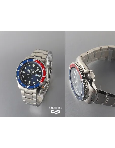 Seiko SKX Style SBSA003 MADE IN JAPAN JDM 42.5MM 100M WR ENGLISH-KANJI correa de acero
