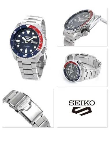 Seiko SKX Style SBSA003 MADE IN JAPAN JDM 42.5MM 100M WR ENGLISH-KANJI correa de acero