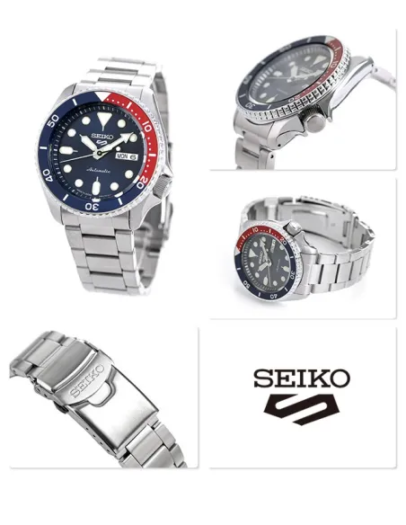 Seiko SKX Style SBSA003 MADE IN JAPAN JDM 42.5MM 100M WR ENGLISH-KANJI correa de acero