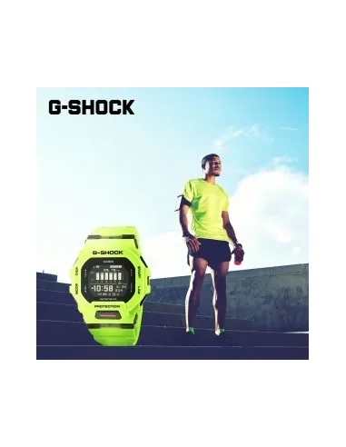 reloj hombre Bluetooth Casio G-Shock G-SQUAD GBD-200-9 resistente a los golpes conexión Bluetooth 200m